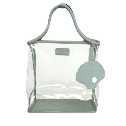 Torba plażowa transparentna - Jasny niebieski / Play&Store