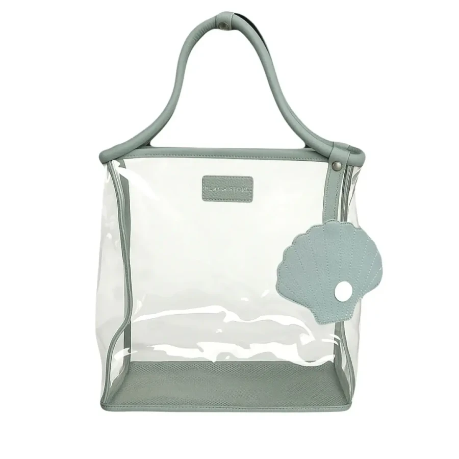 Torba plażowa transparentna - Jasny niebieski / Play&Store