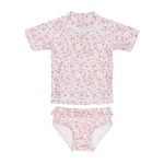 Koszulka + kąpielówki Summer Flowers 86-92 / Little Dutch
