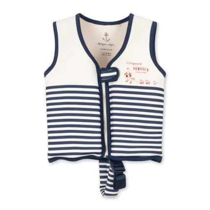 Kamizelka neoprenowa do pływania Ellis - marin stripe / Konges Slojd