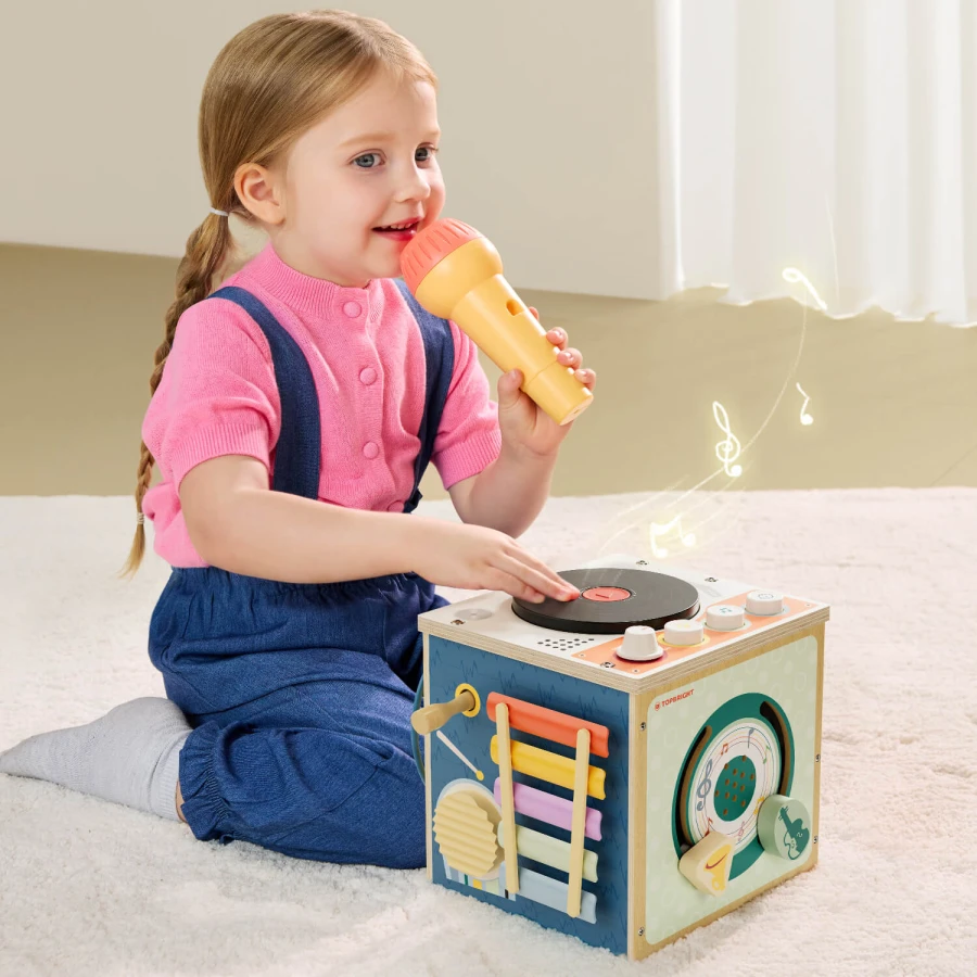 Muzyczna kostka dla malucha,18m+ / Topbright
