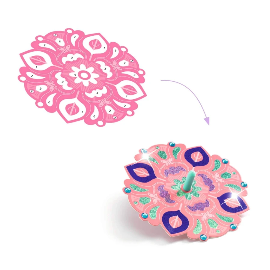 Zrób to sam - bączki FLOWER POWER / Djeco