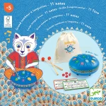 Bębenek językowy NIEBIESKI duży, śr. 20cm / Djeco