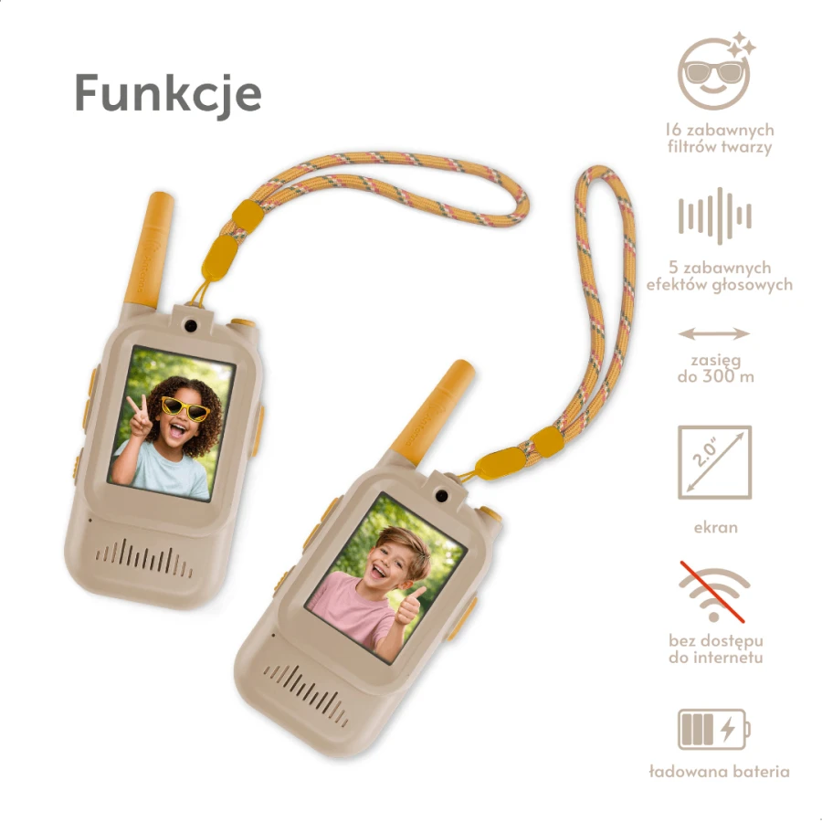 Walkie Talkie Fun Video - Beige / Zazu