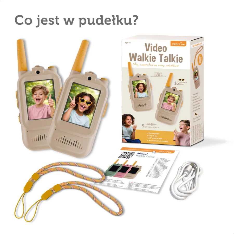 Walkie Talkie Fun Video - Beige / Zazu