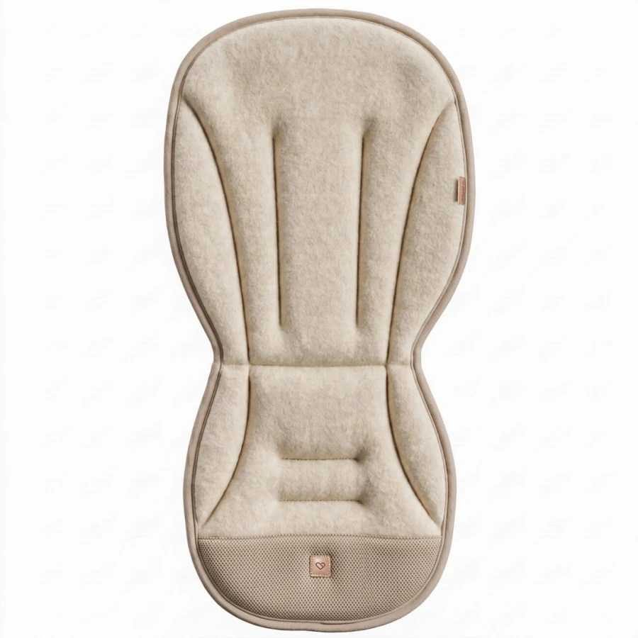 Oddychająca wkładka do wózka spacerówki Sierra beige / Zaffiro