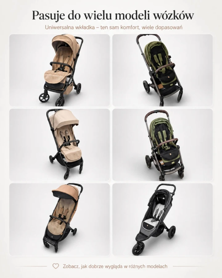 Oddychająca wkładka do wózka spacerówki Sierra anthracite / Zaffiro