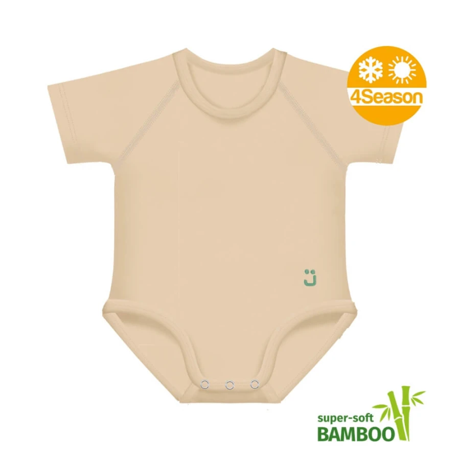 Body rosnące Bamboo 4Season 0-36m hazelnut / Zaffiro
