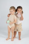 Body rosnące Bamboo 4Season 0-36m hazelnut / Zaffiro