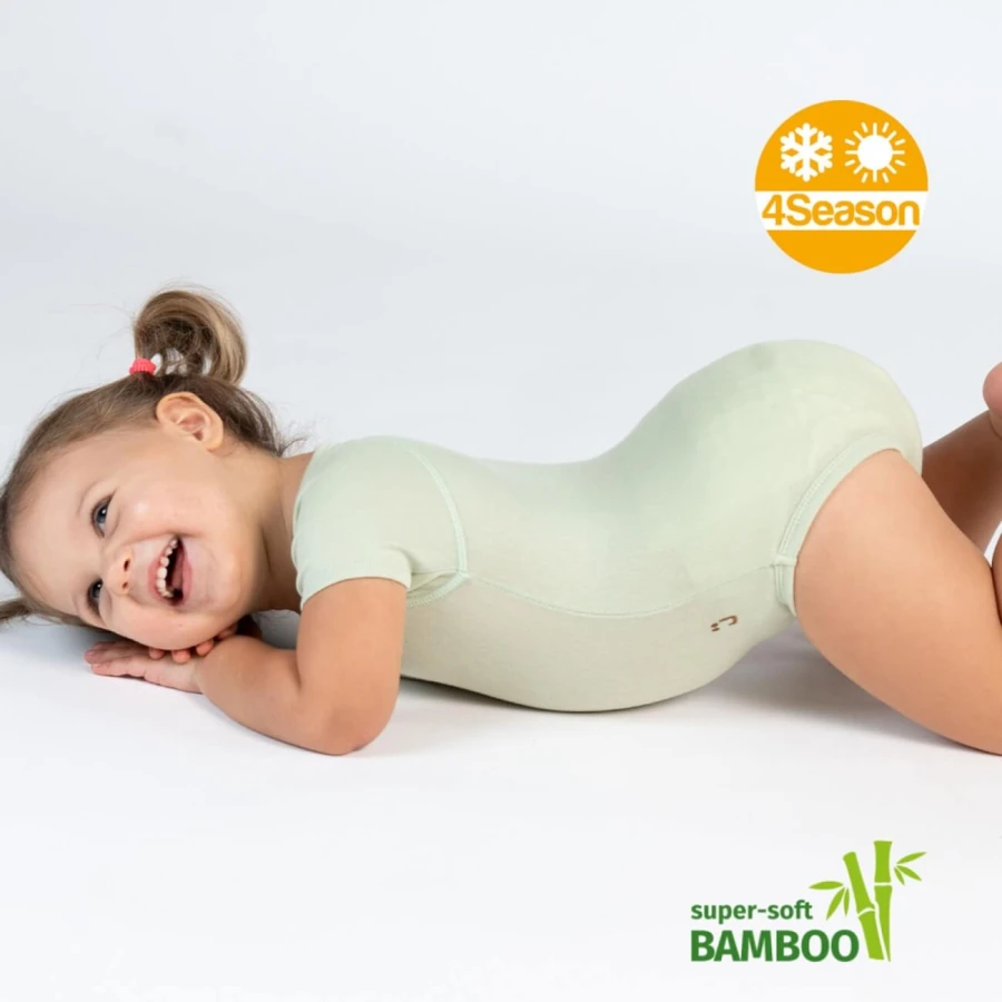 Body rosnące Bamboo 4Season 0-36m pistachio / Zaffiro