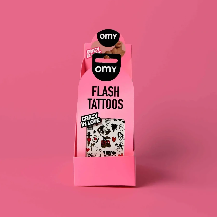 Tatuaże dla dzieci 46 sztuk - Miłość / OMY