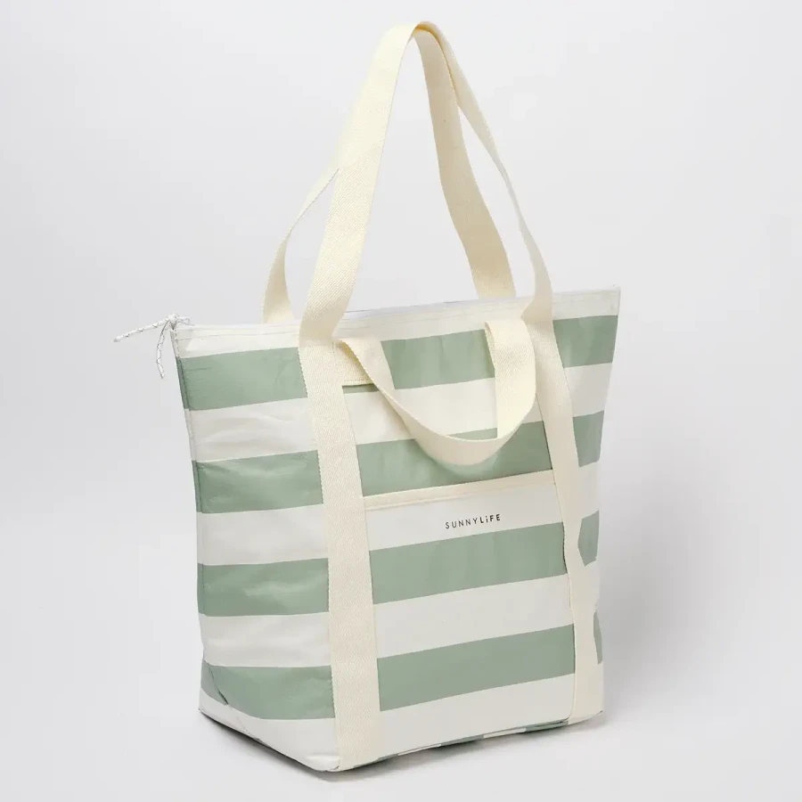 Torba termiczna - La Palma Sage Stripe / Sunny Life