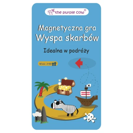 Podróżna gra magnetyczna - Wyspa Skarbów / The Purple Cow