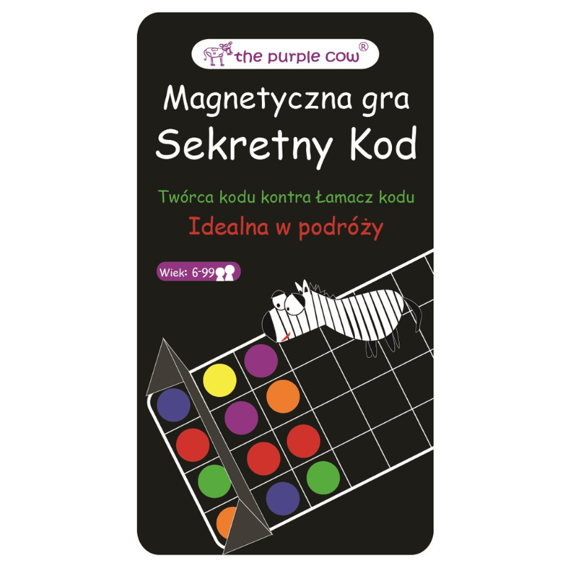 Podróżna gra magnetyczna - Sekretny Kod / The Purple Cow