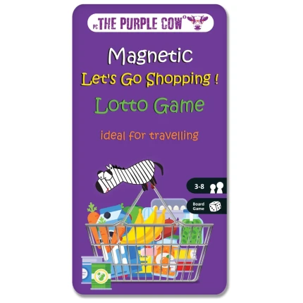 Podróżna gra magnetyczna - Lotto zakupy / The Purple Cow