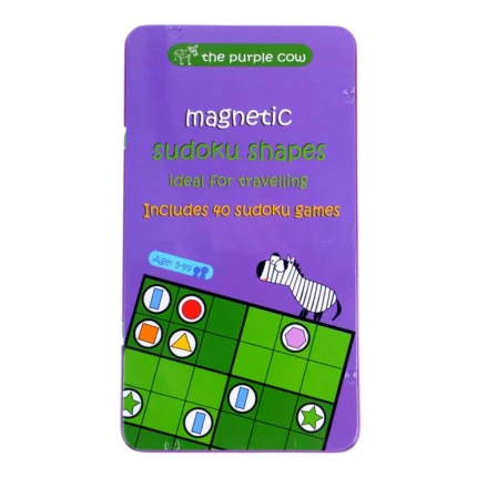 Podróżna gra magnetyczna - Sudoku Kształty / The Purple Cow