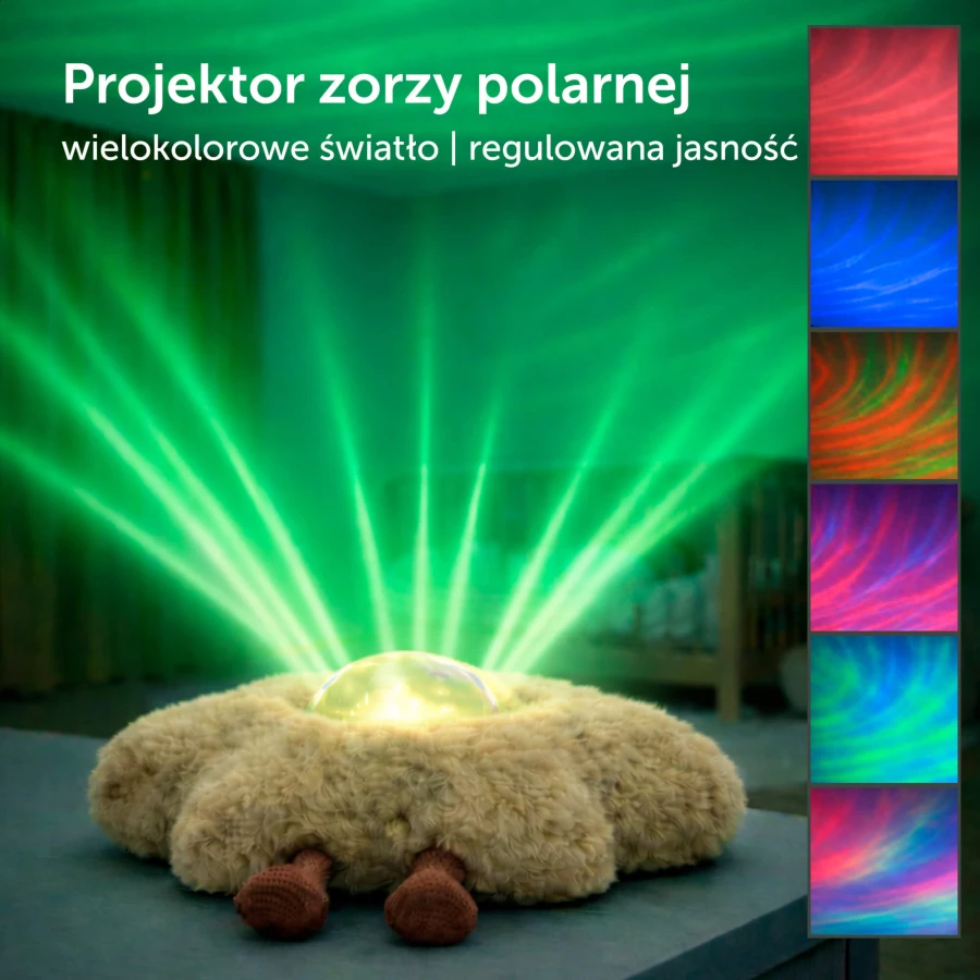 Projektor zorzy polarnej Gaia Beige / Zazu