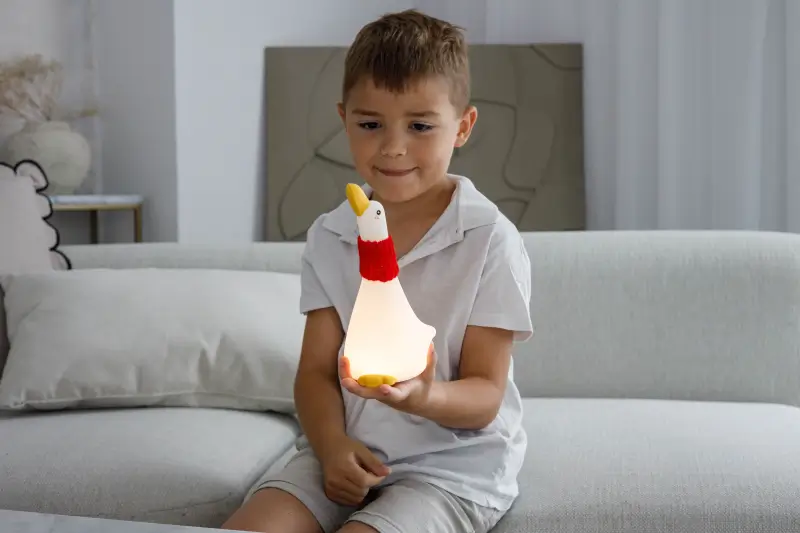 Silikonowa Lampka nocna GIOduck GIO-145 / innoGIO