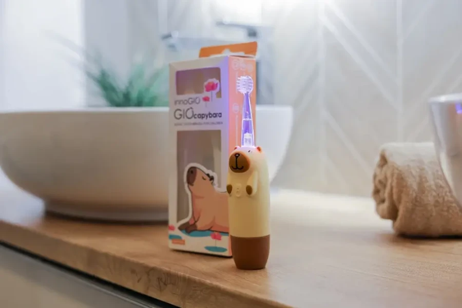 Soniczna szczoteczka dla dzieci GIOcapybara / InnoGIO