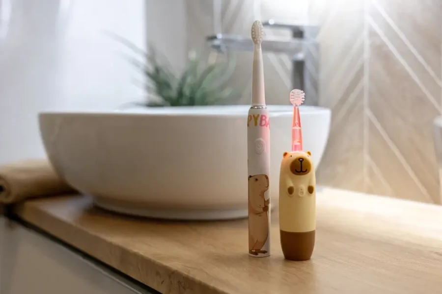 Soniczna szczoteczka dla dzieci GIOcapybara / InnoGIO