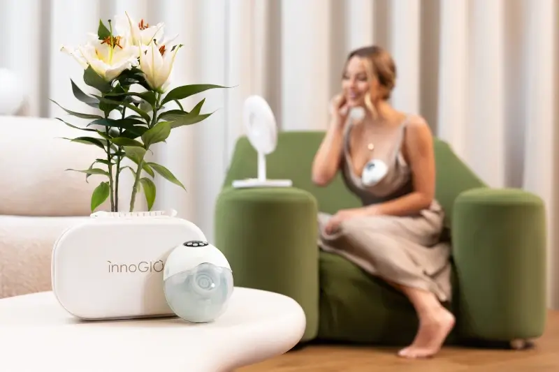 Laktator muszlowy z funkcją UV GIOluna Maxi Flow GIO-362I / InnoGIO