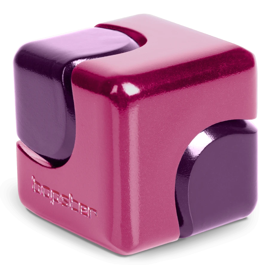 Fidget Cube Spinner - Różowy, Fioletowy / Bopster
