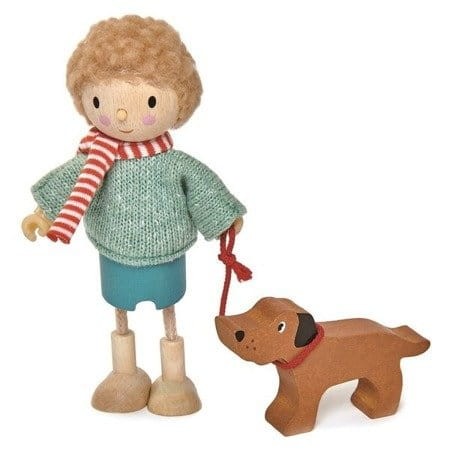 Laleczka Pan Goodwood i jego pies / Tender Leaf Toys