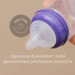 Butelka do karmienia 330 ml ze smoczkiem Natural Wave™ o szybkim przepływie / Lansinoh