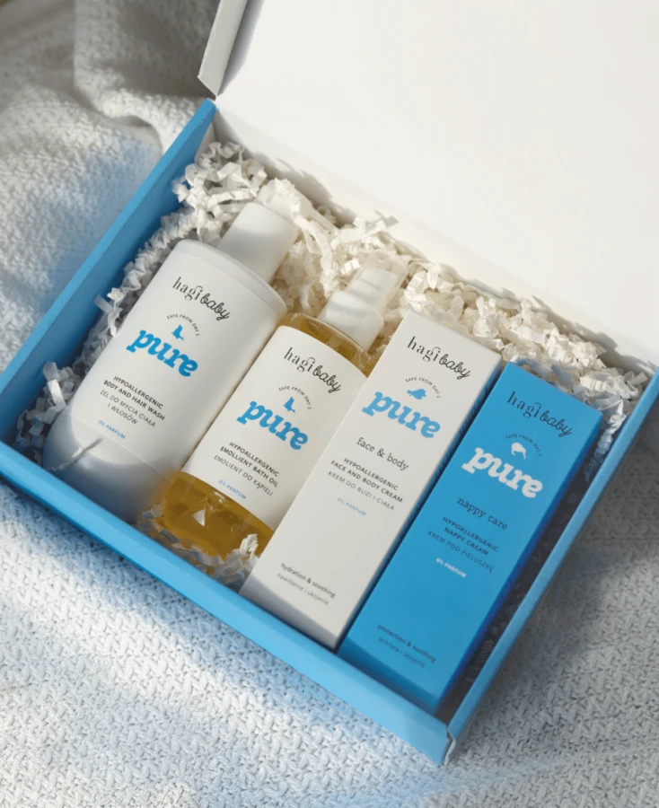 Zestaw Witaj Maluszku Hagi Baby Pure / Hagi Cosmetics