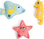 Morskie zwierzęta do nauki nurkowania, pastelowe / BS Toys