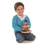 Drewniana patera z ciasteczkami / Tender Leaf Toys