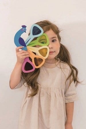 Drewniana zabawka, Poznajemy kolory - PAW / Tender Leaf Toys