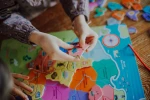 Puzzle magnetyczne Mapa Polski 69 magnesów 7+ / Janod