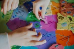 Puzzle magnetyczne Mapa Polski 69 magnesów 7+ / Janod