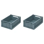Skrzynka Weston S - Whale blue, 2szt. / Liewood