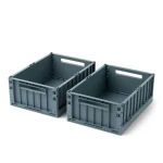 Skrzynka Weston M - Whale blue, 2szt. / Liewood