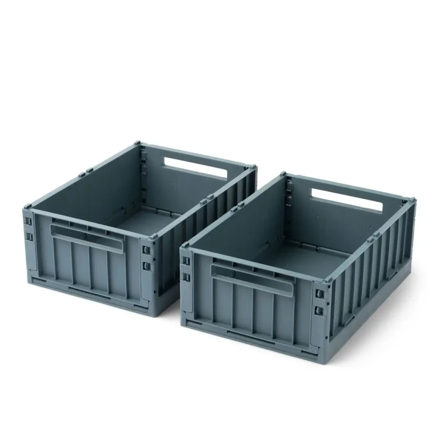 Skrzynka Weston M - Whale blue, 2szt. / Liewood