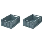Skrzynka Weston M - Whale blue, 2szt. / Liewood