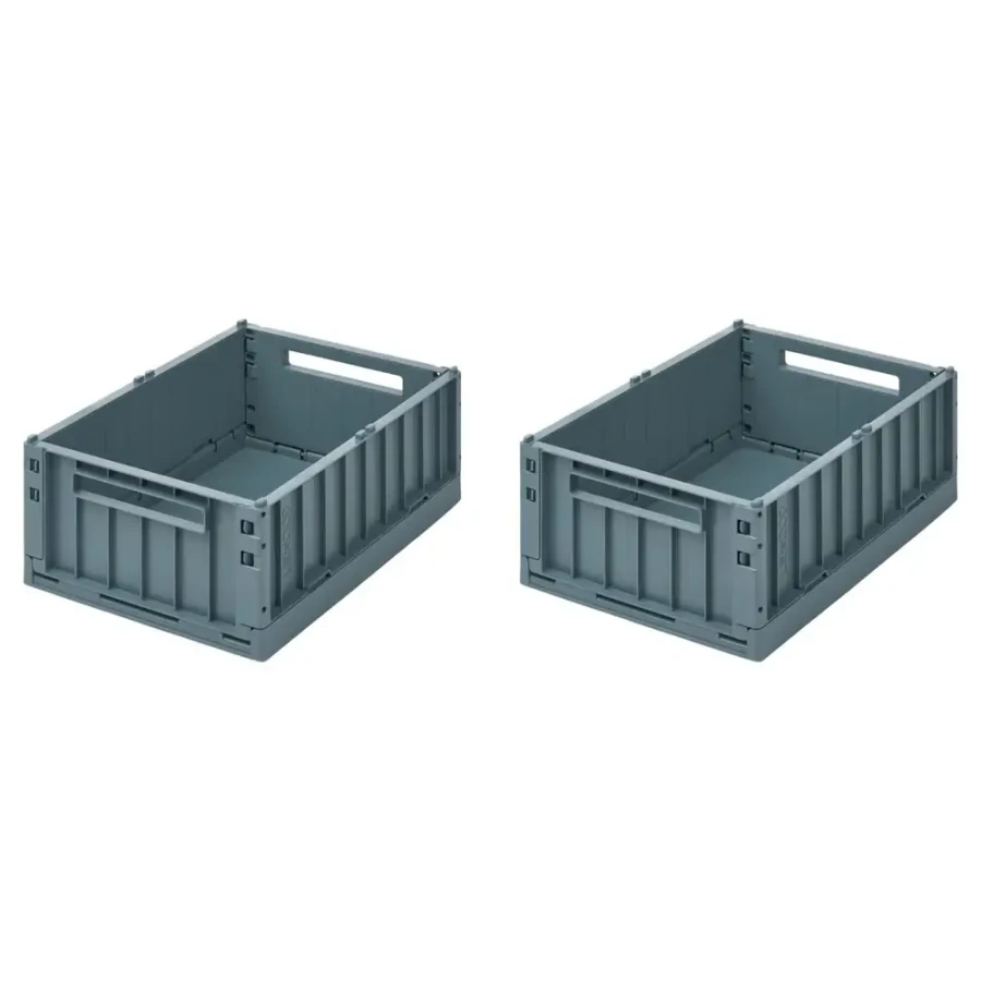 Skrzynka Weston M - Whale blue, 2szt. / Liewood