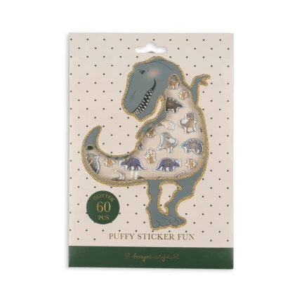 Trójwymiarowe naklejki - dino / Konges Slojd