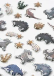 Trójwymiarowe naklejki - dino / Konges Slojd
