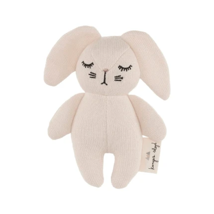Przytulanka sensoryczna Mini Króliczek - off white / Konges Slojd
