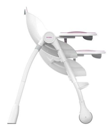 Krzesełko do karmienia RÓŻOWY - kolekcja Delicious Cocoon™ / ORIBEL