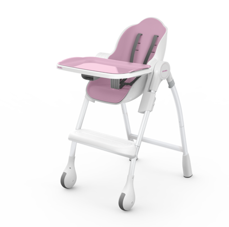 Krzesełko do karmienia RÓŻOWY - kolekcja Delicious Cocoon™ / ORIBEL