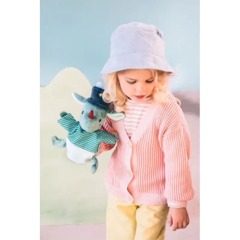 Pacynka na rękę Smok Joe magik / Lilliputiens