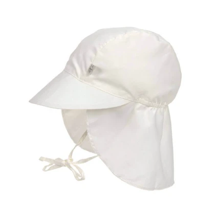 Czapka przeciwsłoneczna z daszkiem i osłoną karku UV80 Splash & Fun Fale nature / Lassig