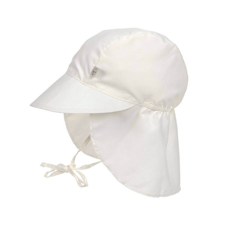 Czapka przeciwsłoneczna z daszkiem i osłoną karku UV80 Splash & Fun Fale nature / Lassig