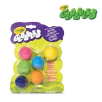 Kulki gniotki antystresowe do rzucania niebrudzące Globbles 6szt. 3+ / Crayola