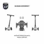 USZKODZONE OPAKOWANIE: Highwaykick 3 LED Hulajnoga składana ze świecącymi kółkami 3+ Steel / Scootandride