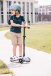 USZKODZONE OPAKOWANIE: Highwaykick 3 LED Hulajnoga składana ze świecącymi kółkami 3+ Steel / Scootandride